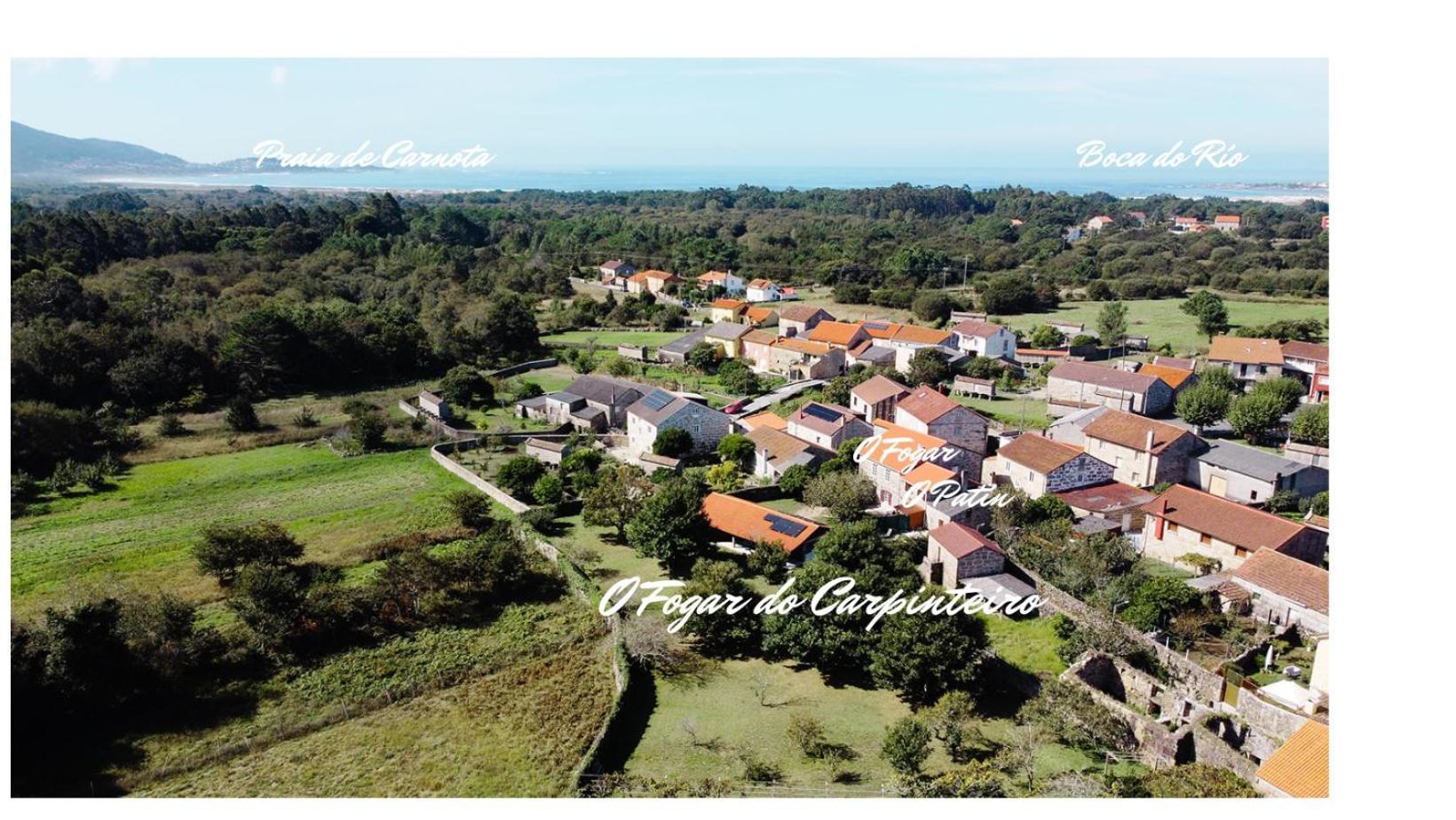 O Fogar Do Carpinteiro Βίλα Carnota Εξωτερικό φωτογραφία